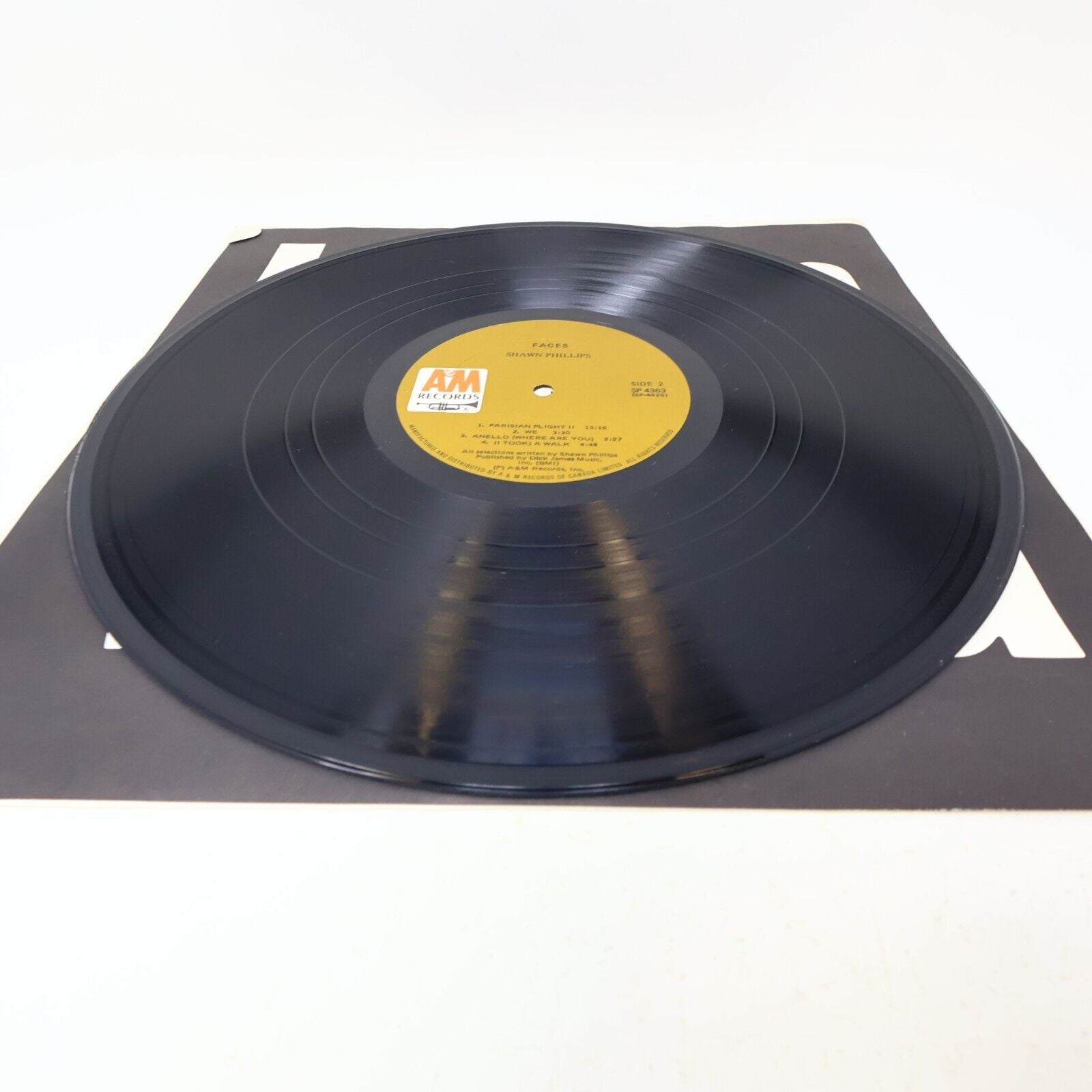 Shawn Phillips Faces LP Record A&M Records SP 4363 Canada 1972 Hey Miss Lonely