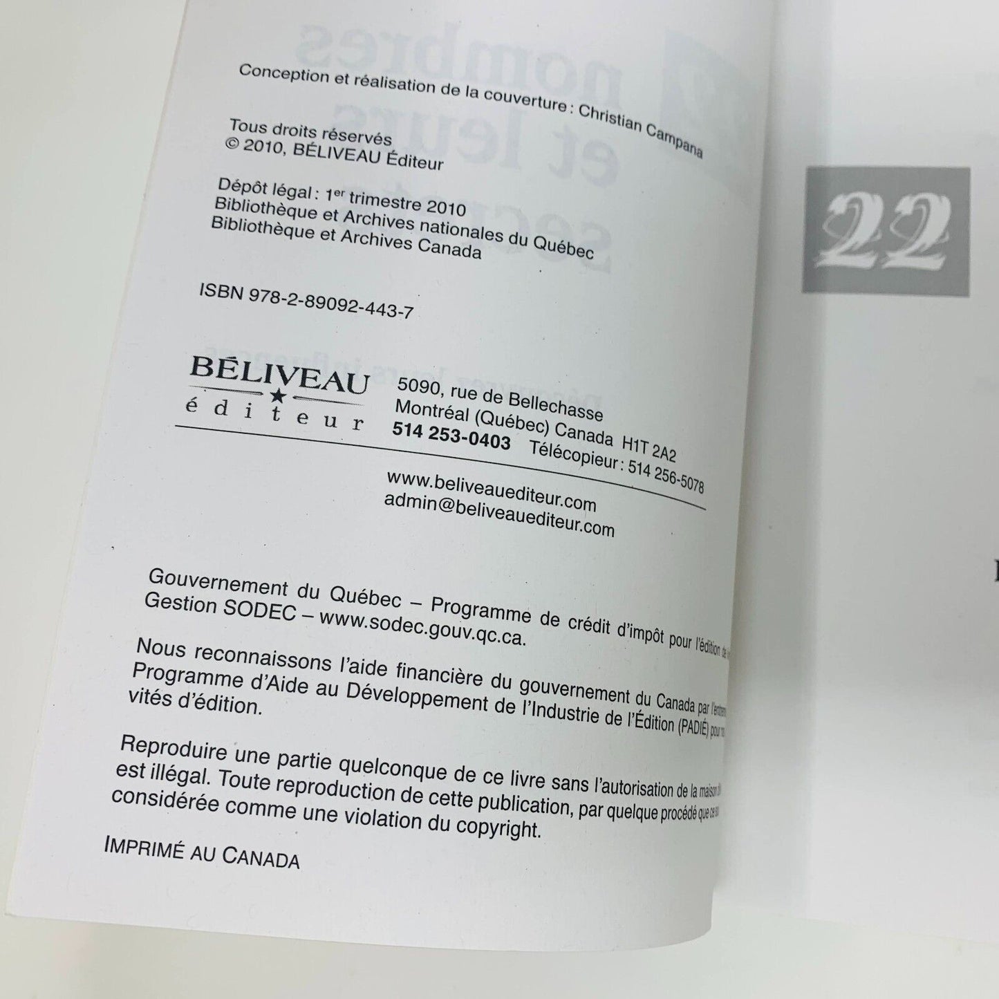 22 Nombres et leurs Secrets Découvrez leurs Influences en Français Hélène Potvin