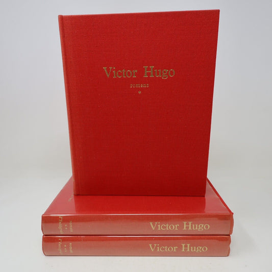 1963 Victor Hugo Romans L'Intégrale #1-3 Lot 3 Livres Littérature Seuil French