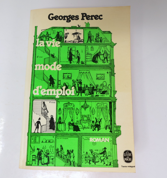 La Vie Mode d'Emploi Georges Perec Poche 1980 Littérature Française Roman France