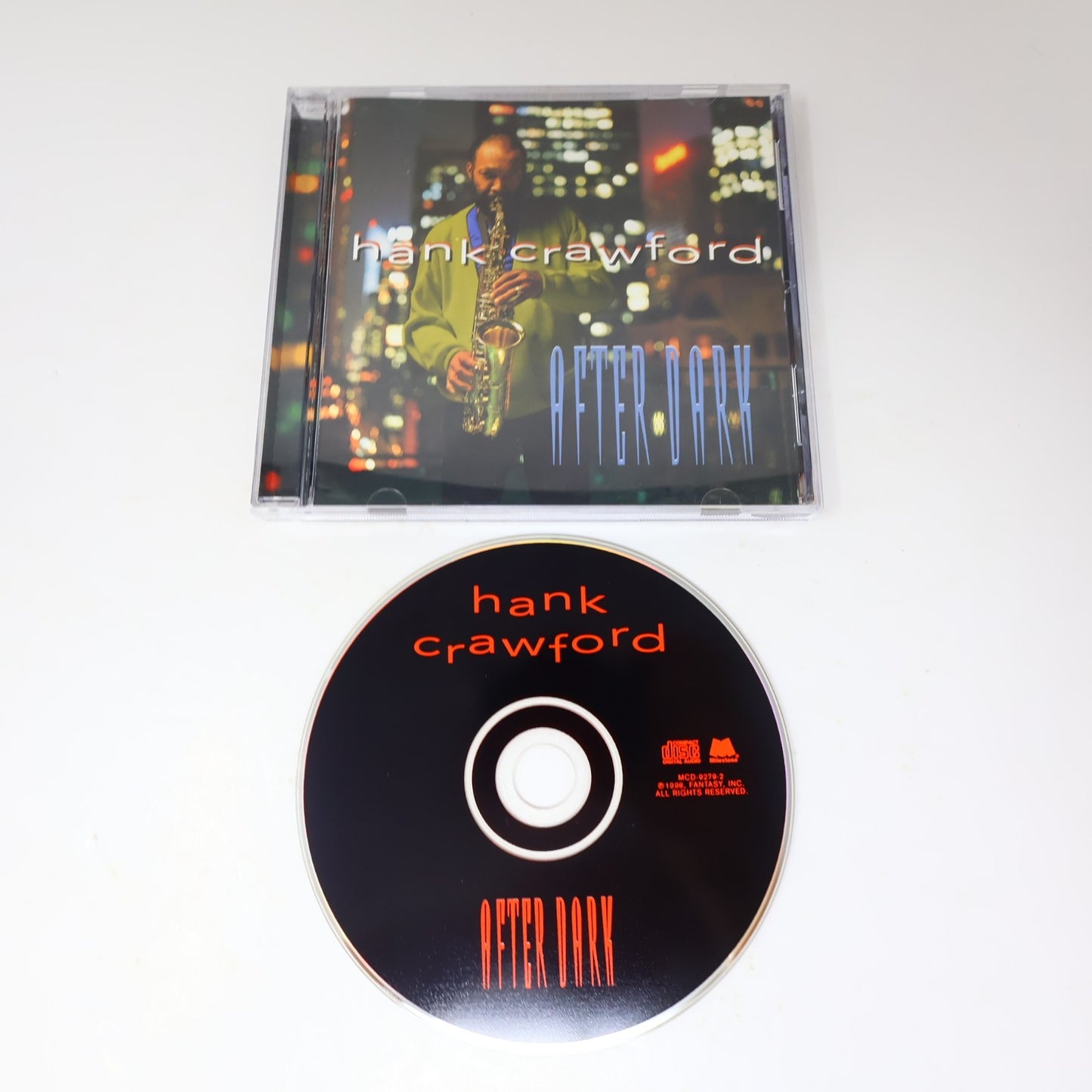 After Dark CD Hank Crawford Milestone 1998 Jazz Funk Soul MCD-9279-2 90s