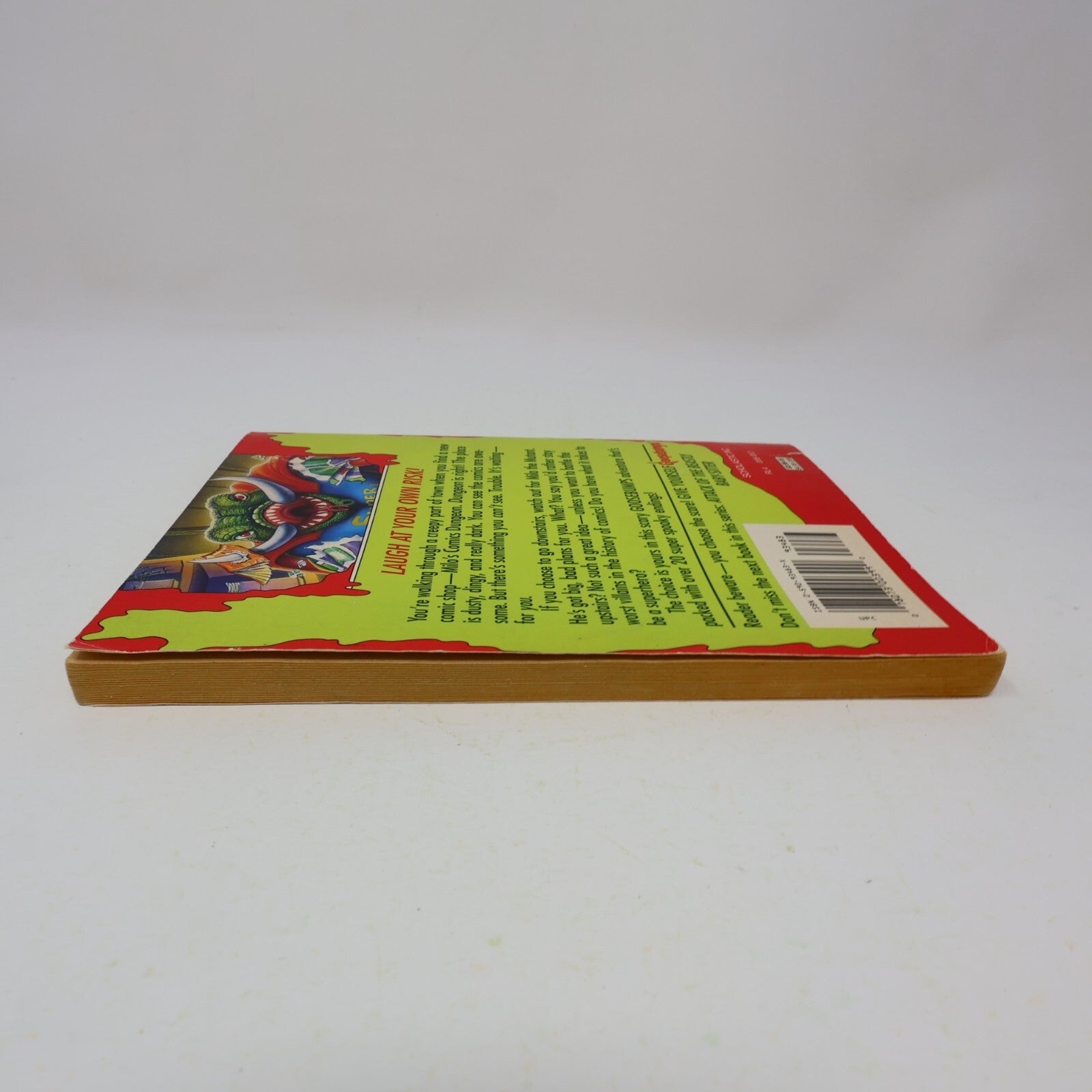 1997 Little Comic Shop of Horrors R. L. Stine Goosebumps #17 1st Print Paperback