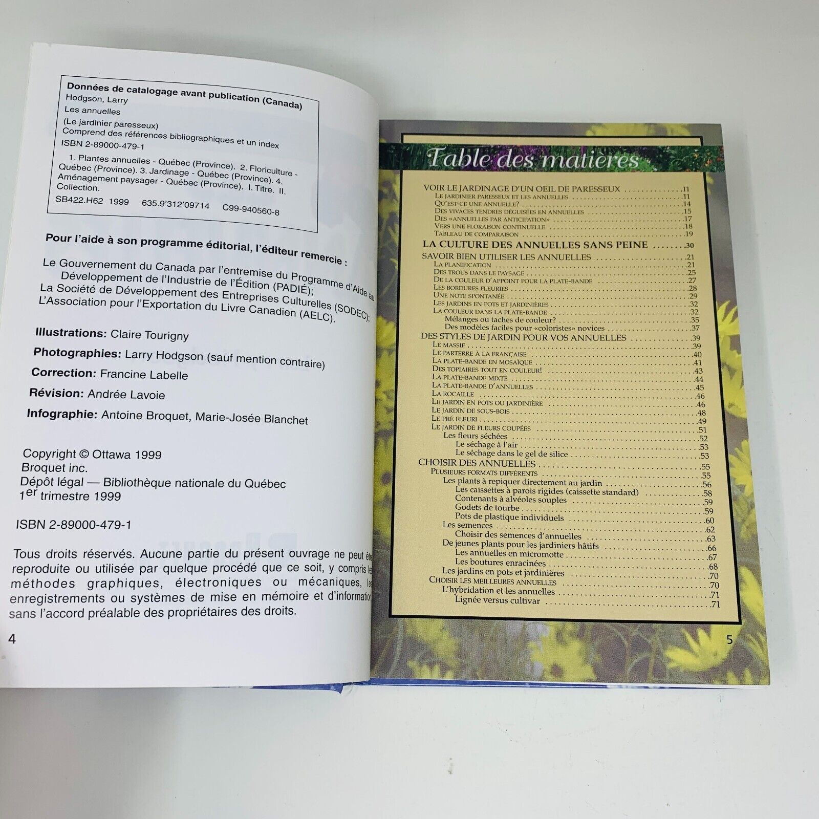 Coffret Vivaces & Annuelles pour le Québec Le Jardinier Paresseux Larry Hodgson