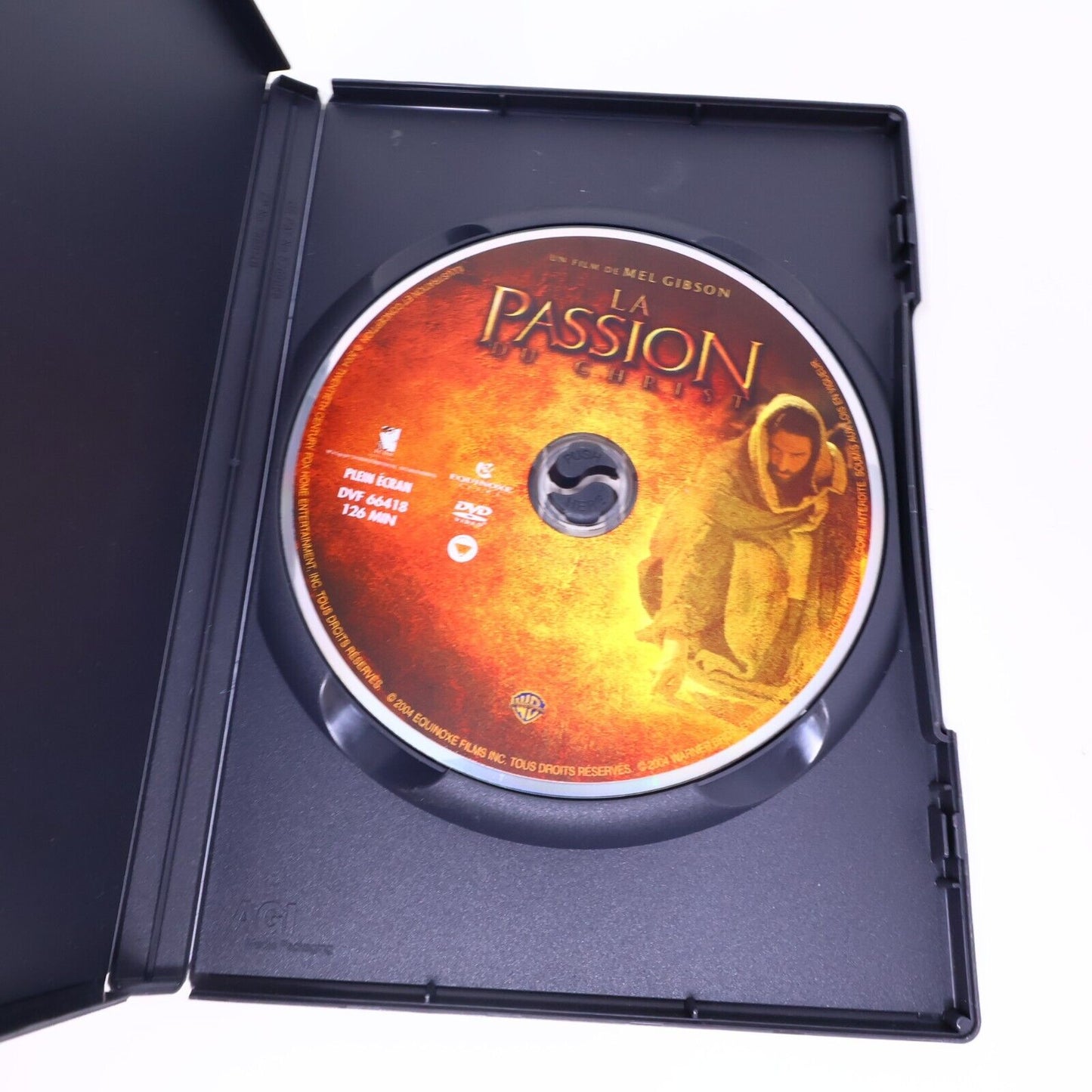 La Passion du Christ DVD Film de Mel Gibson Testé 4:3 Sous-Titres Français NTSC