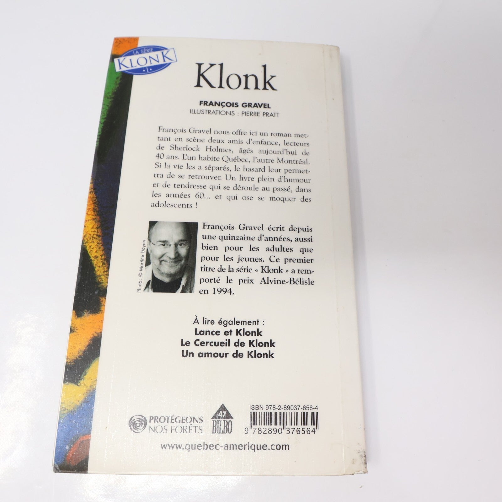 Klonk #1 3-4 8 10-12 Lot 7 Livres François Gravel Un Amour de Klonk Français PB