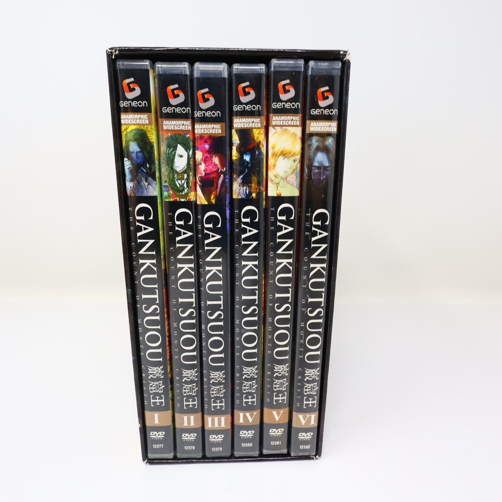 Gankutsuou The Count of Monte Cristo DVD Limited Edition Collector's Box NTSC