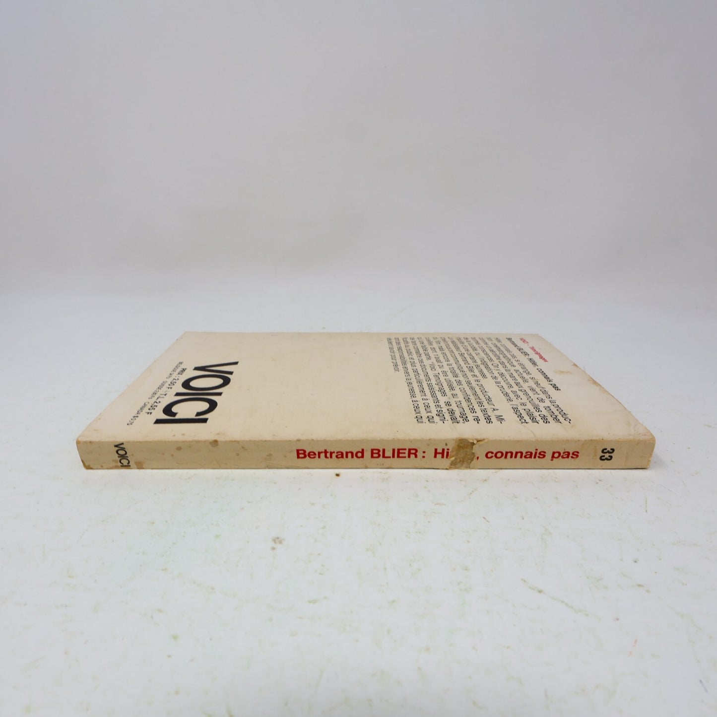 1963 Hitler? Connais Pas Bertrand Blier Voici Témoignages Société et Culture 60s