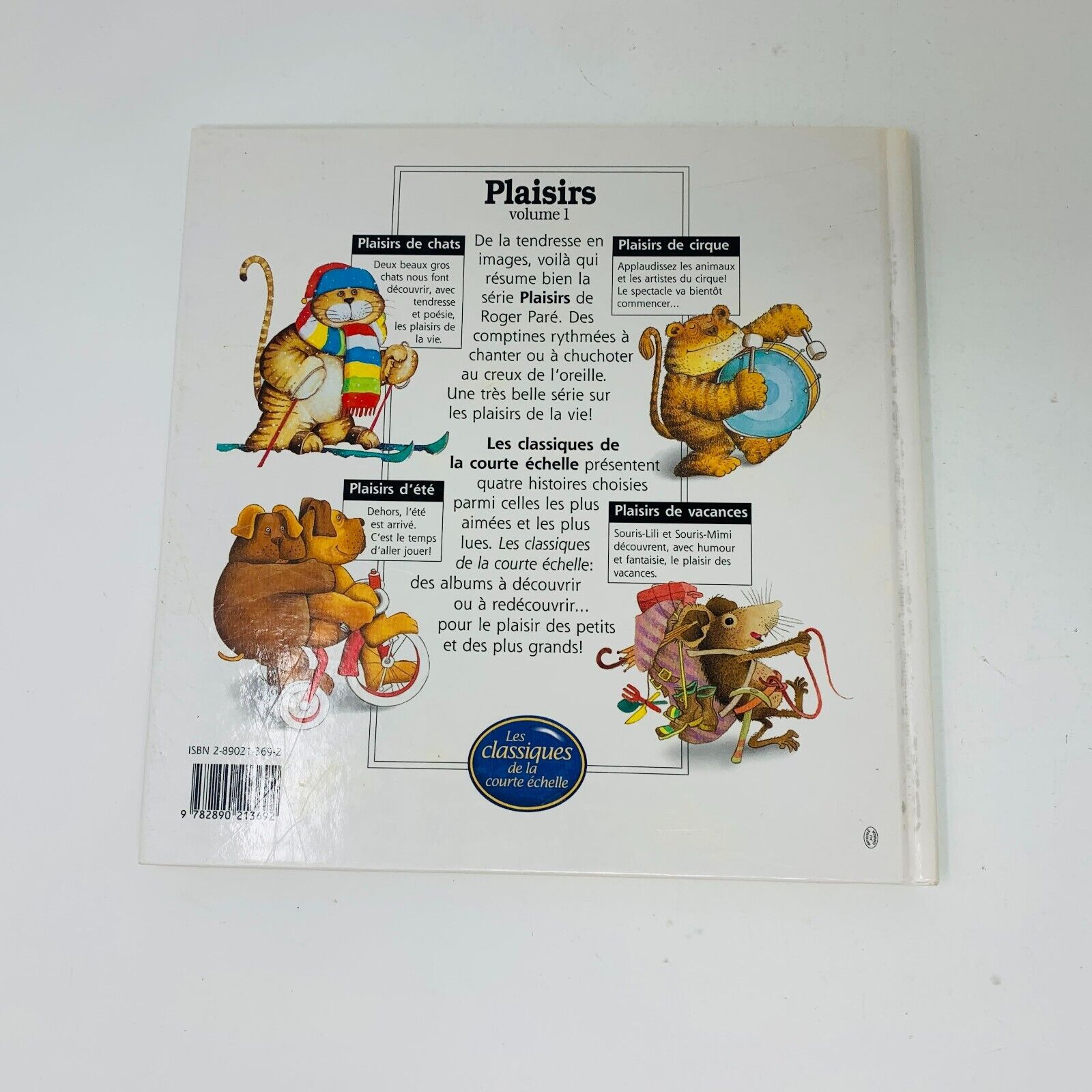 6x La Courte Échelle Lot de Livres Vintage pour Jeunes Enfants Français 70-90s