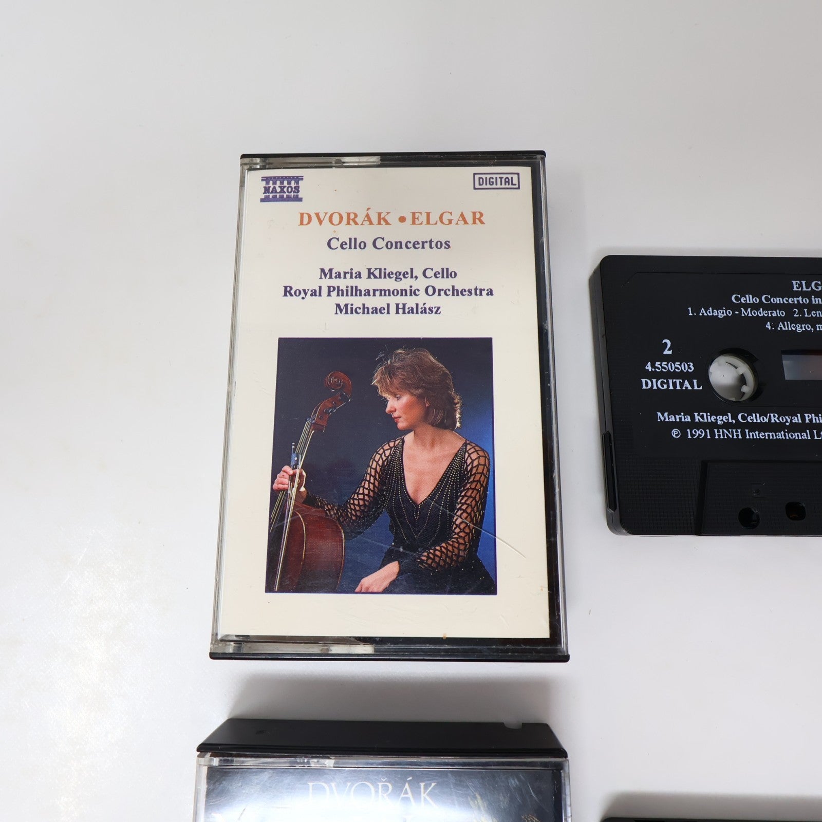 Dvorak 4 Cassettes Lot String Sextet/Symphony #7/Cello Concertos/New World