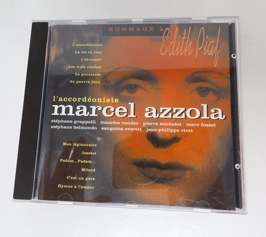 Marcel Azzola L'Accordéoniste Hommage à Edith Piaf CD La Vie En Rose/Milord