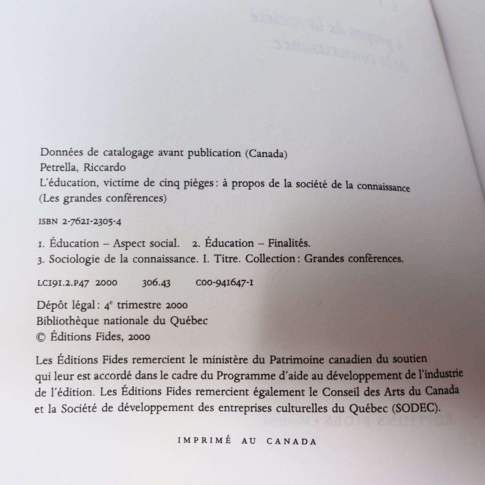 Les Grandes Conférences Riccardo Petrella Mondialisation Éducation Société Lot
