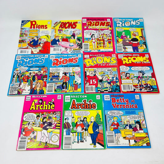 11x Archie Rions/Sélection/Betty et Veronica Français Héritage EH Comics BD Lot