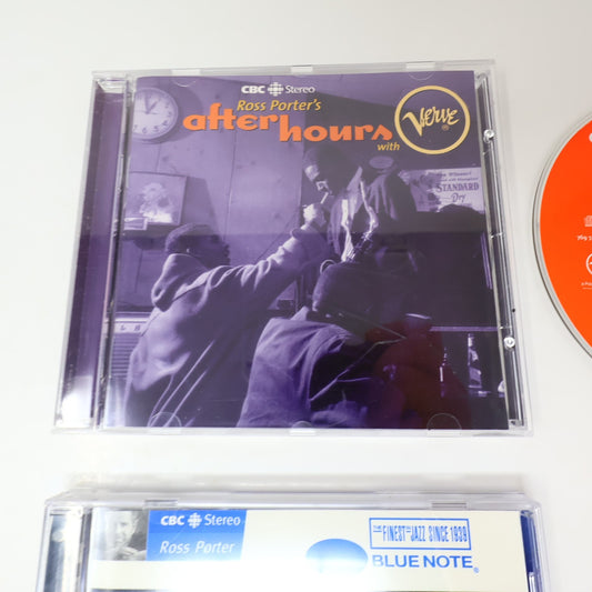 CBC's After Hours 2 CD Lot Ross Porter's After Hours/Blue Note Collection #2 90s