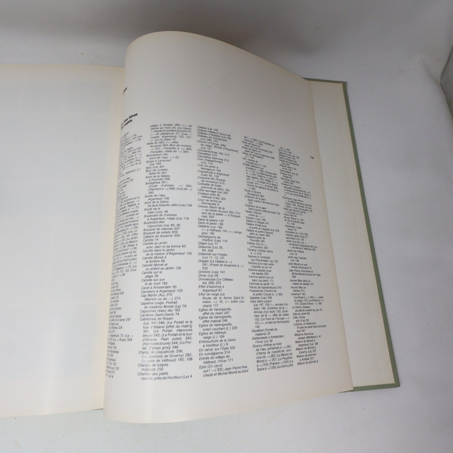 Tout l'oeuvre peint de Monet 1870-1889 Luigina Rossi Bortolatto 1981 Flammarion