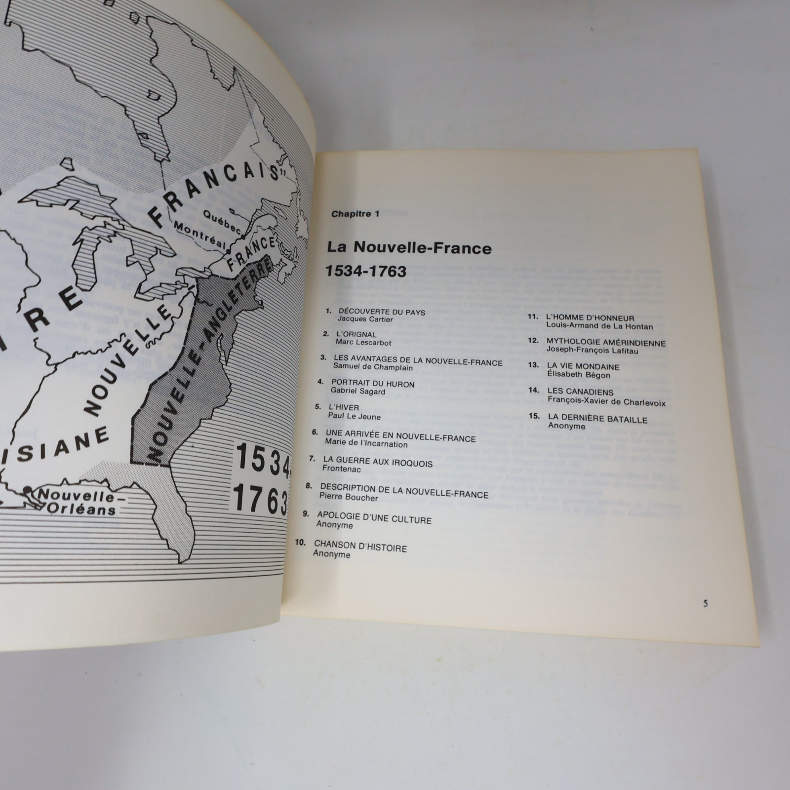 1979 Le Québec par ses Textes Litteraires 1534-1976 Littérature Histoire Livre