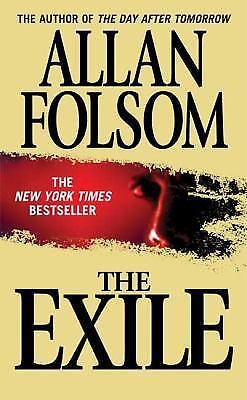 2006 The Exile Allan Folsom Forge Fiction Mystery Thriller Crime 1st Print Book